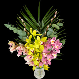 Bouquet of Luxury Cymbidium Orchids