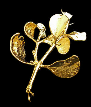 24Kt Gold Mistletoe from the 24Kt Gold Mistletoe Society!
