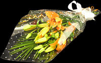 A Bouquet of Three Classic Lilies