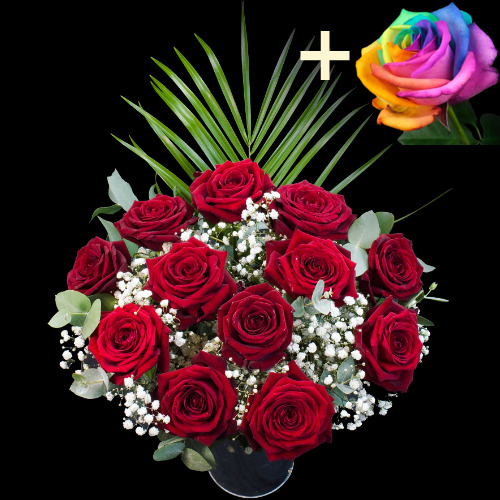11 Grand Prix Roses and a Happy Rose