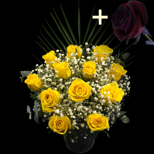 Buy Black Roses Online with Free Delivery from interROSE