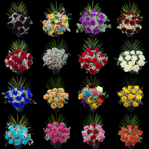 A Year of a Dozen Roses sent every 3 months