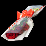 3 Luxury Valentines Day Roses of your choice